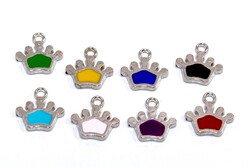 15x15 mm, MİNELİ TAÇ TAKI APARATI, NİKEL KAPLAMA, #M2N - ERTÜRK