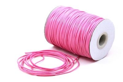 PEMBE RENK KORE İPİ, KOLYE, BİLEKLİK, TAKI İPİ - 2