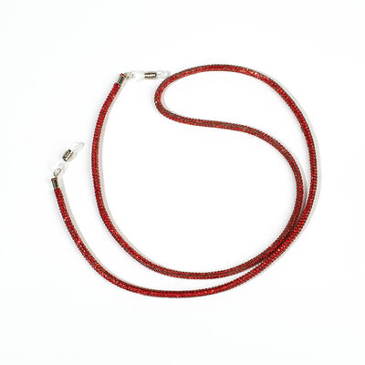 4 MM TAŞLI İP HAZIR GÖZLÜK AKSESUARI - 70 CM - 48